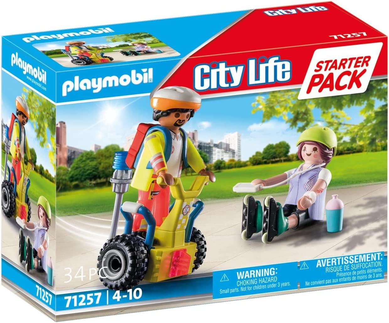 Playmobil 71257 - Starter Pack: City LIfe Rettung mit Balance-Racer