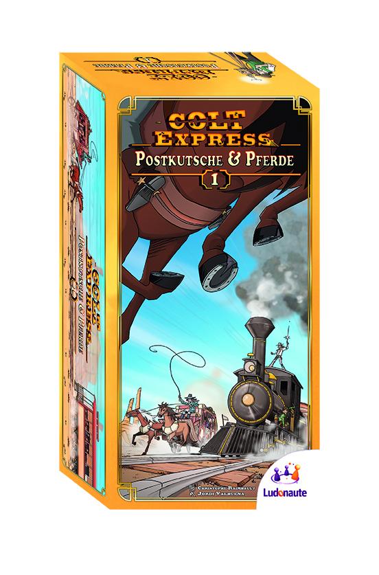 Colt Express - Erweiterung 1: Postkutsche & Pferde