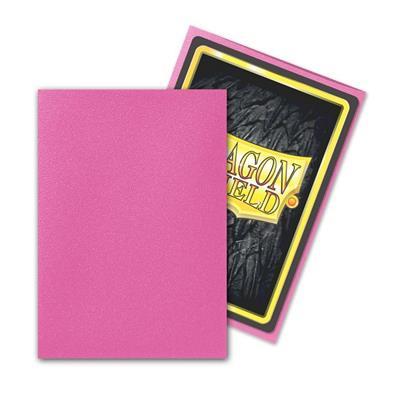 Dragon Shield - Card Sleeves: Pink Diamond Matte, japanese Size (60 Sleeves)