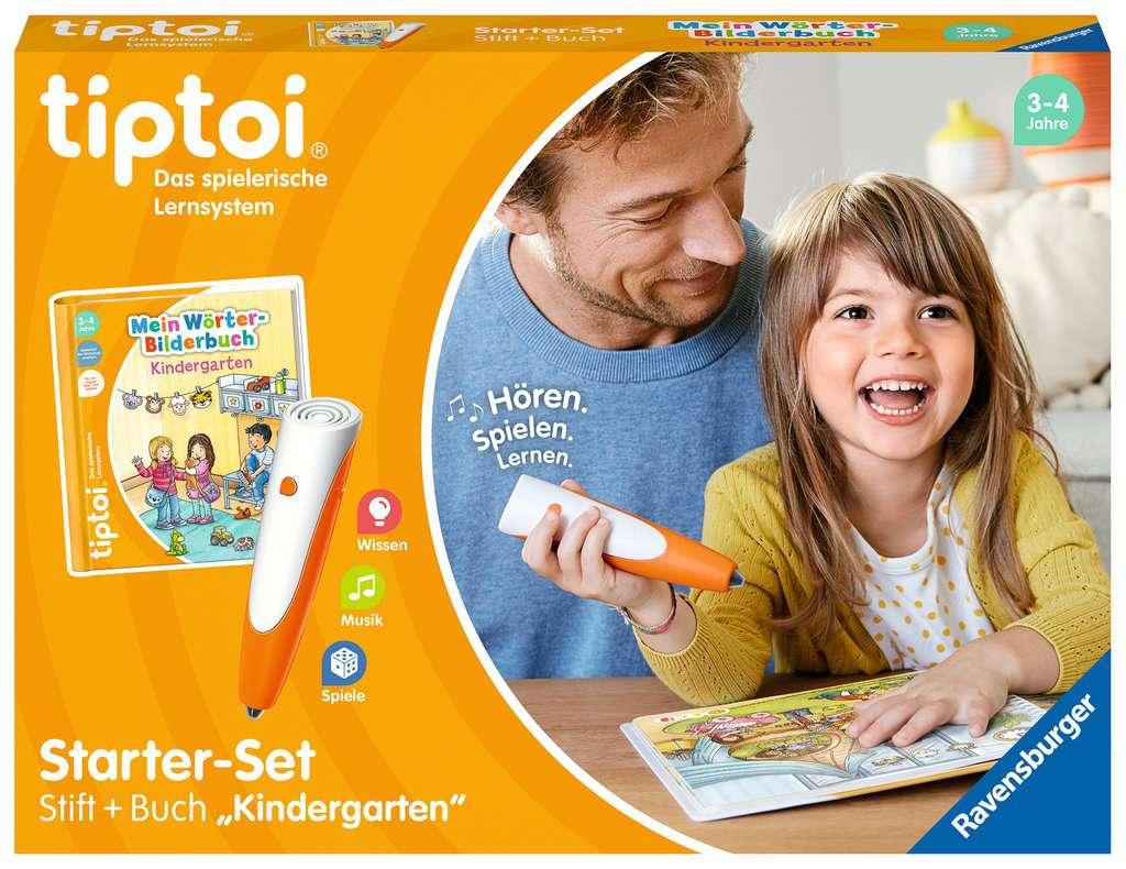 tiptoi® Starter-Set: Stift und Buch "Mein Wörter-Bilderbuch - Kindergarten" (4. Generation)