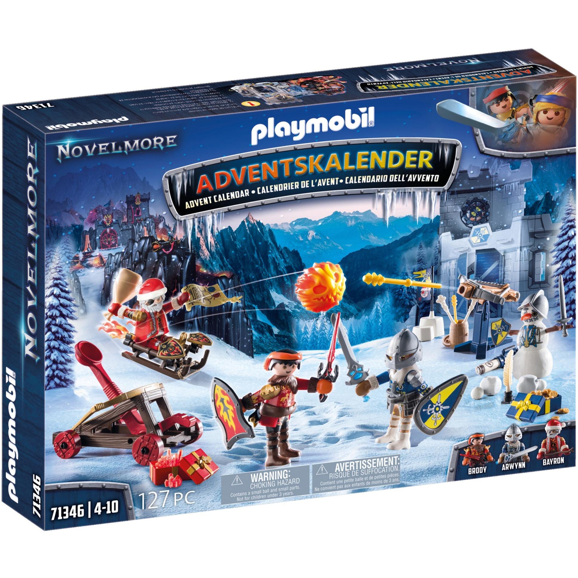 Playmobil 71346 - Novelmore: Adventskalender Kampf im Schnee