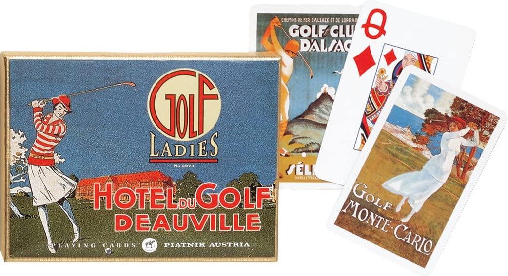 Playing Cards - Golf Ladies: Hotel du Golf Deauville