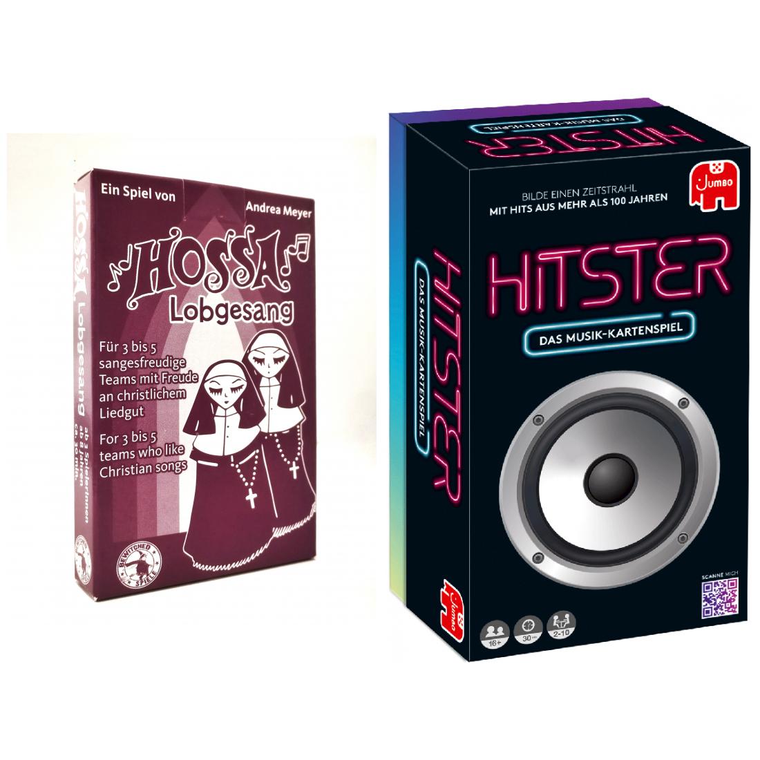 Musikspiel-Bundle: Hossa - Lobgesang + Hitster