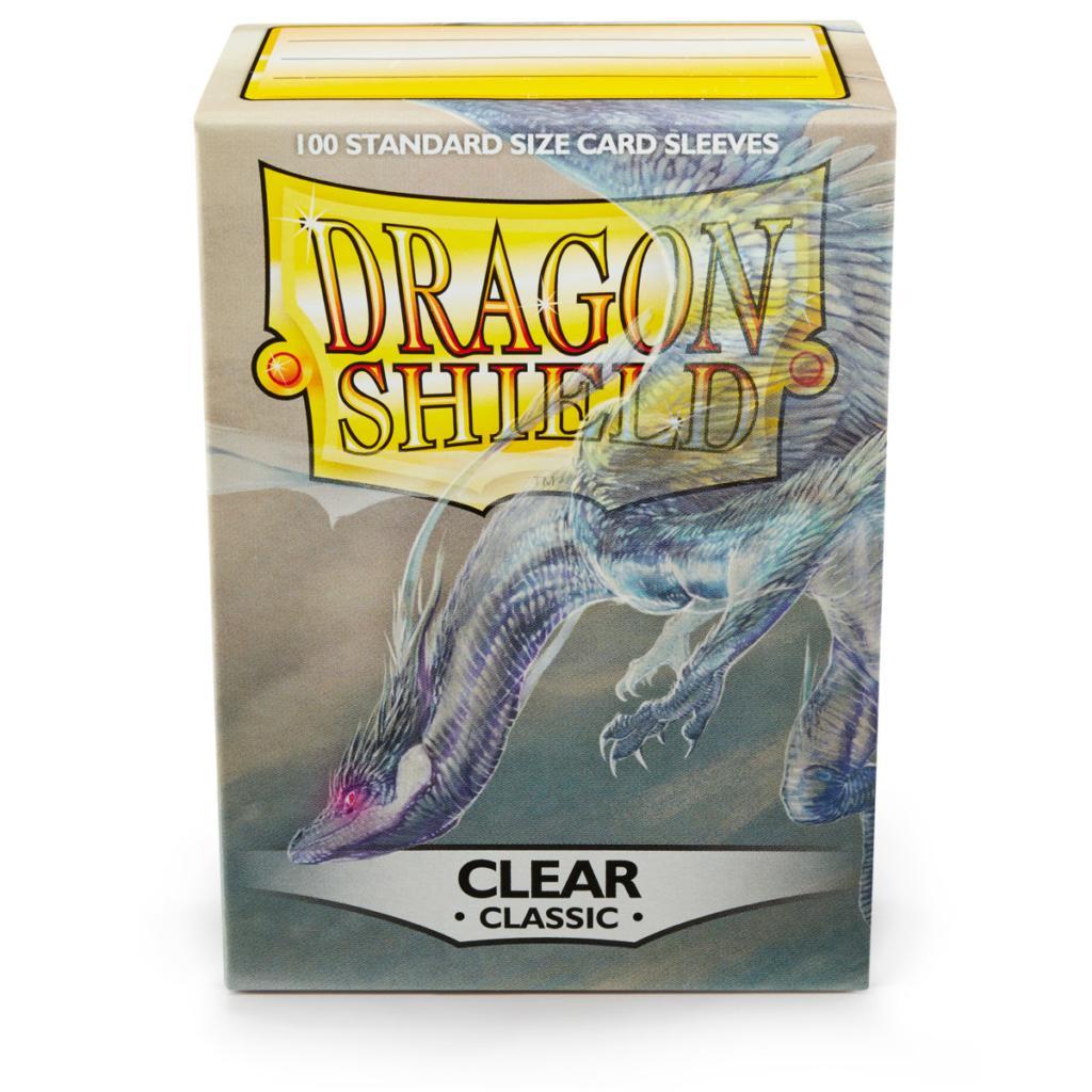 Dragon Shield - Card Sleeves: Classic Clear, Standard Size (100 Sleeves)