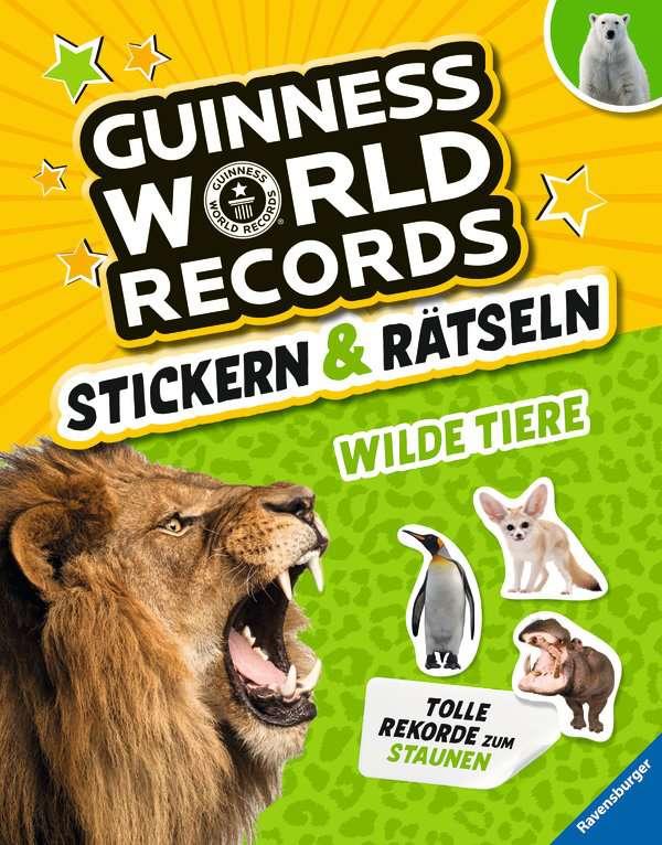 Guinness World Records: Stickern & Rätseln - Wilde Tiere