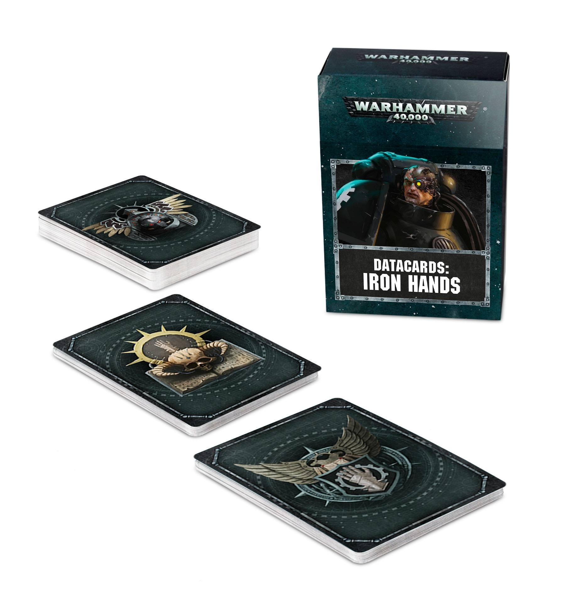 Warhammer 40,000 - Datakarten: Iron Hands