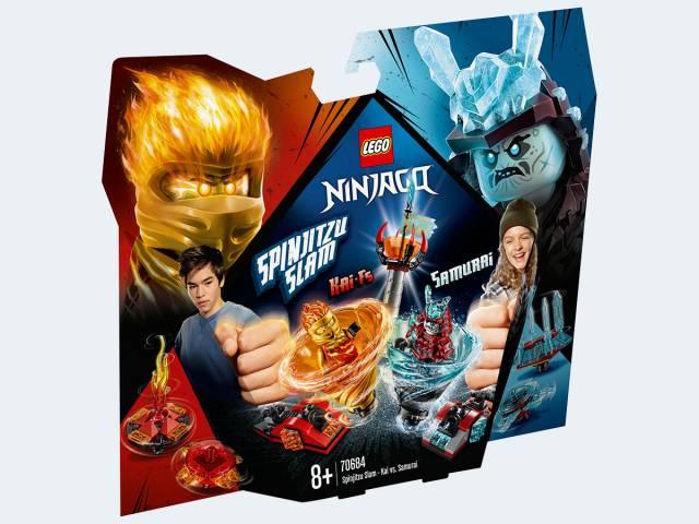 LEGO Ninjago 70684 - Spinjitzu Slam - Kai vs. Eis-Samurai