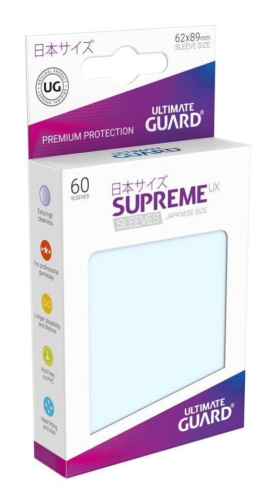 Supreme UX Sleeves - 62x89 (60 Sleeves), transparent