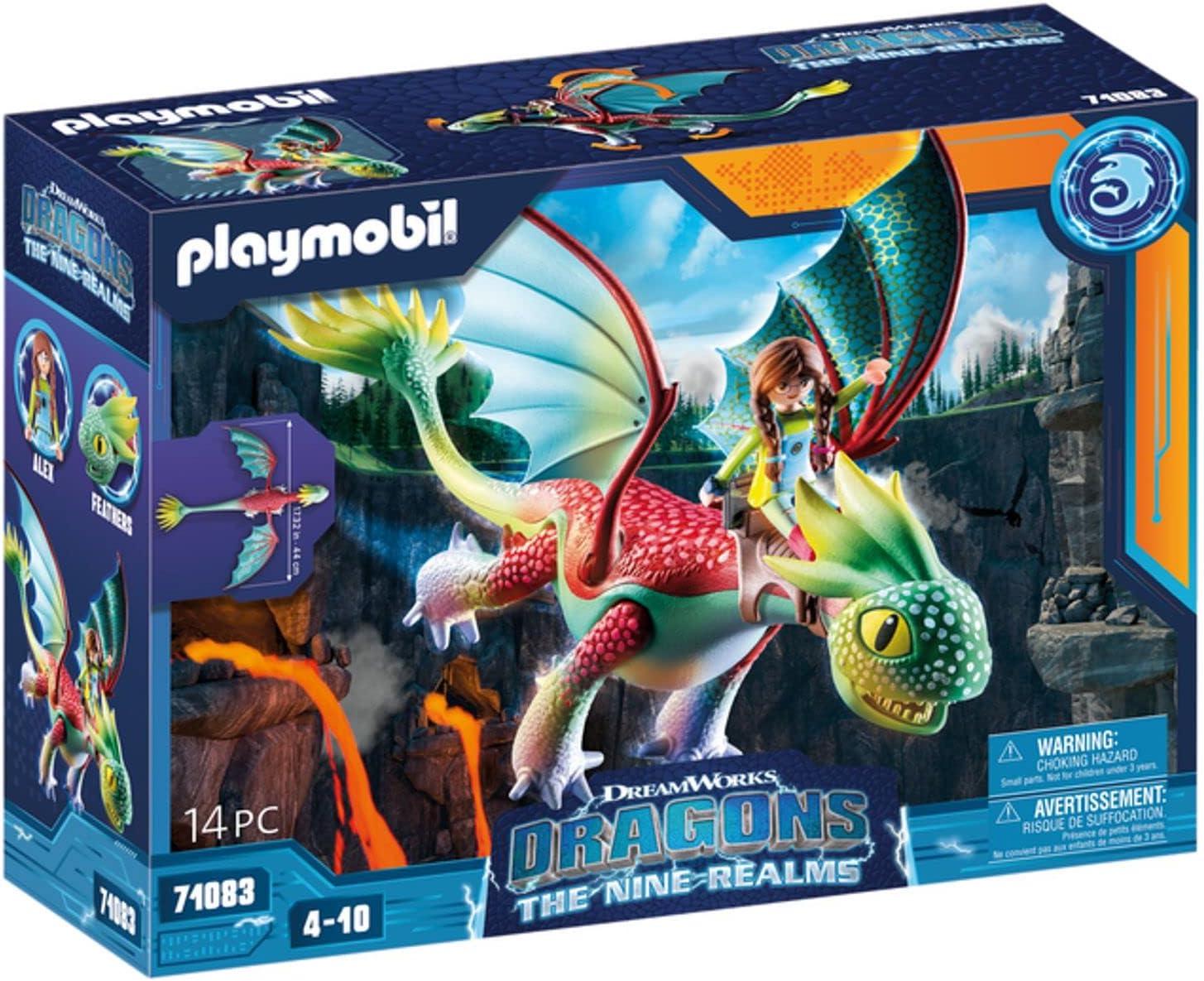 Playmobil 71083 - Dragons: The Nine Realms - Feathers & Alex