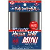 KMC Card Barrier - 62x89 mm, Hyper Mat Mini Black (60 Sleeves)