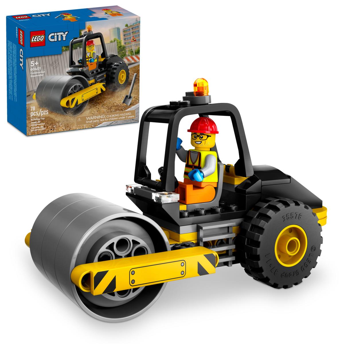 Lego City 60401 - Straßenwalze