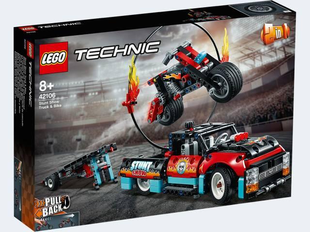 LEGO Technik 42106 - Stunt-Show mit Truck und Motorrad