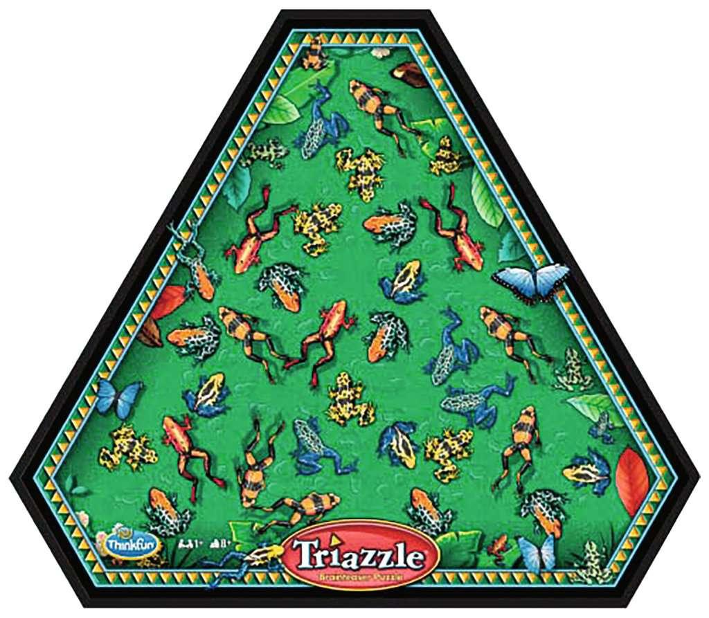 Triazzle - Brainteaser Puzzle: Frösche