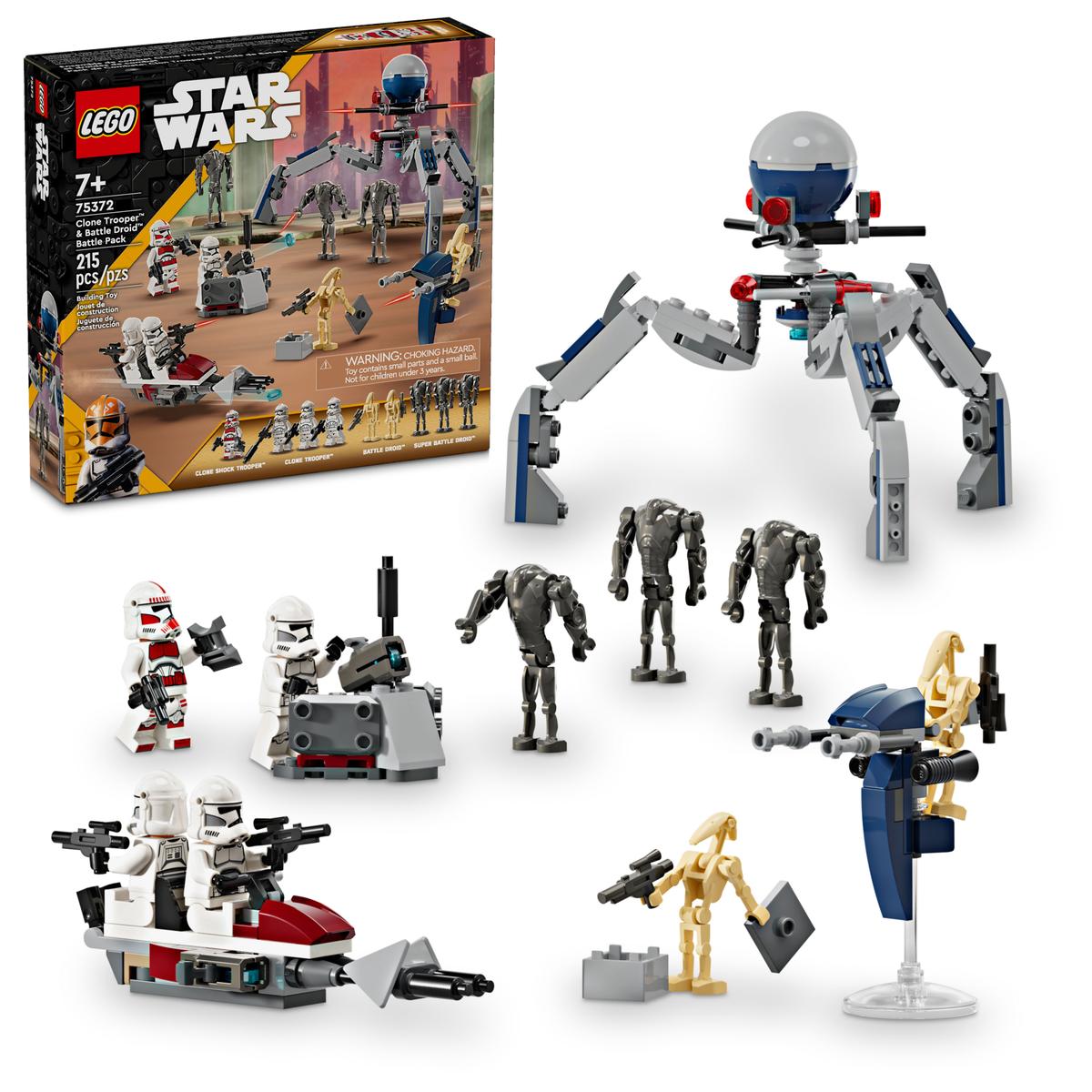 Lego Star Wars 75372 - Clone Trooper & Battle Droid Battle Pack