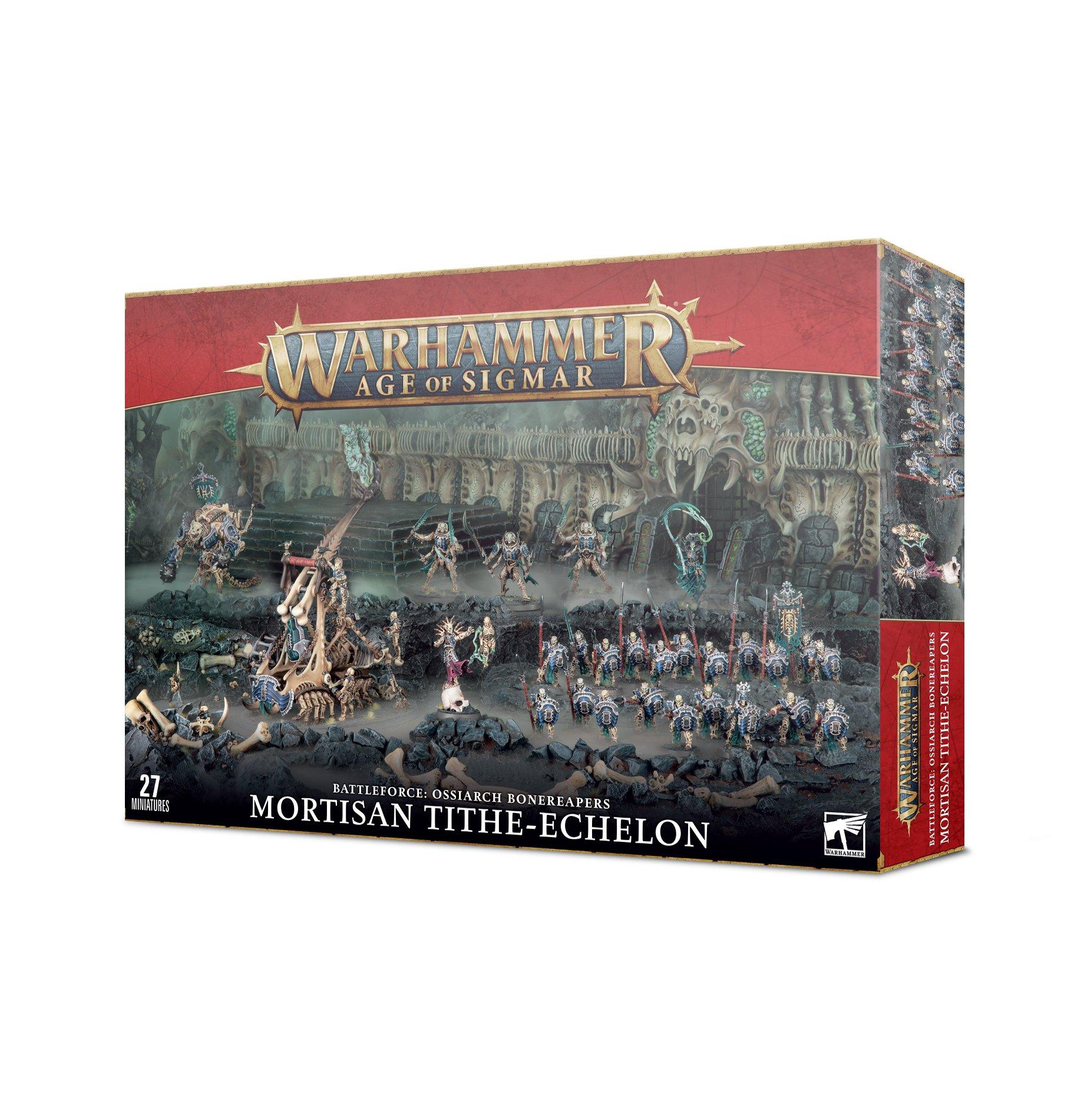 Warhammer: Age of Sigmar - Ossiarch Bonereapers Battleforce: Mortisan Tithe-Echelon