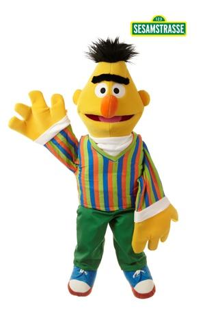Handpuppe - Bert 65cm