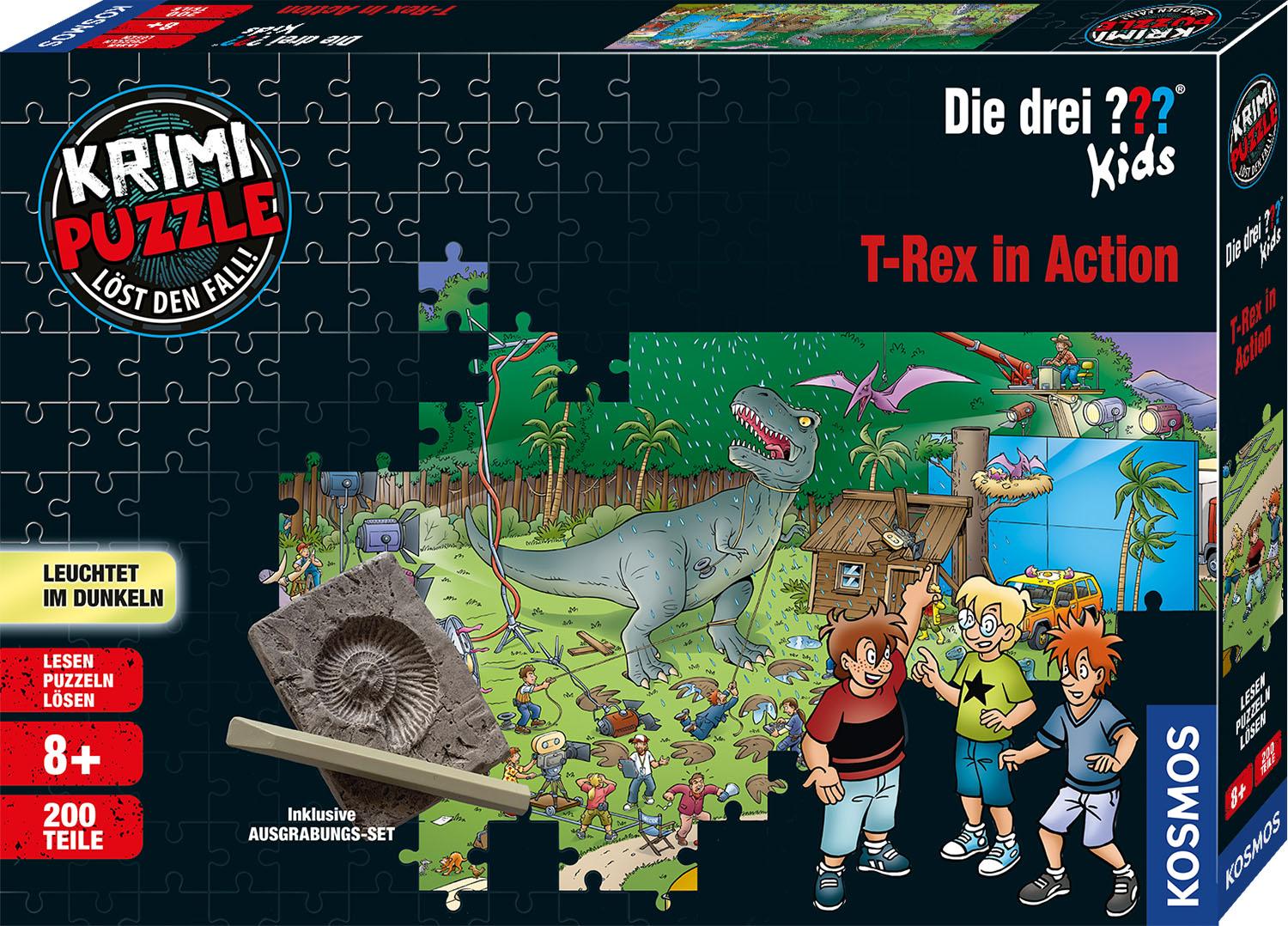 Krimi Puzzle: Die drei ''' - T-Rex in Action