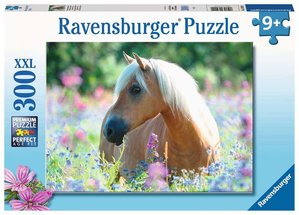 Ravensburger Puzzle - Pferd im Blumenmeer - 300 Teile XXL