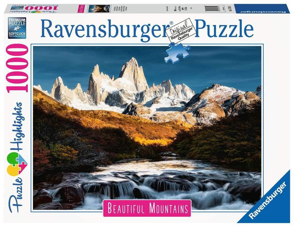 Ravensburger Puzzle - Beautiful Mountains: Fitz Roy, Patagonien - 1000 Teile