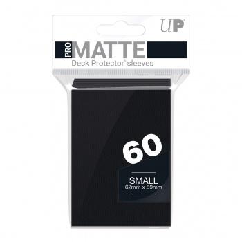 Ultra Pro - Pro Matte Small Size 62x89 mm, Black (60 Sleeves)