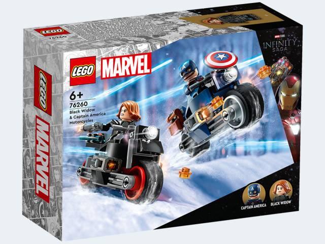 LEGO Marvel 76260 - Black Widows und Captain Americas Motorräder