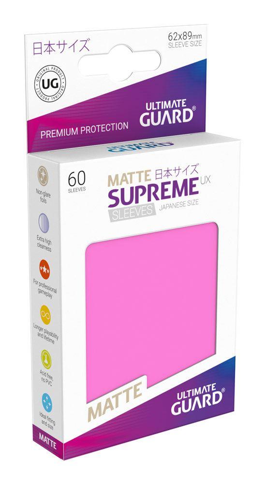 Matte Supreme UX Sleeves - 62x89 (60), pink