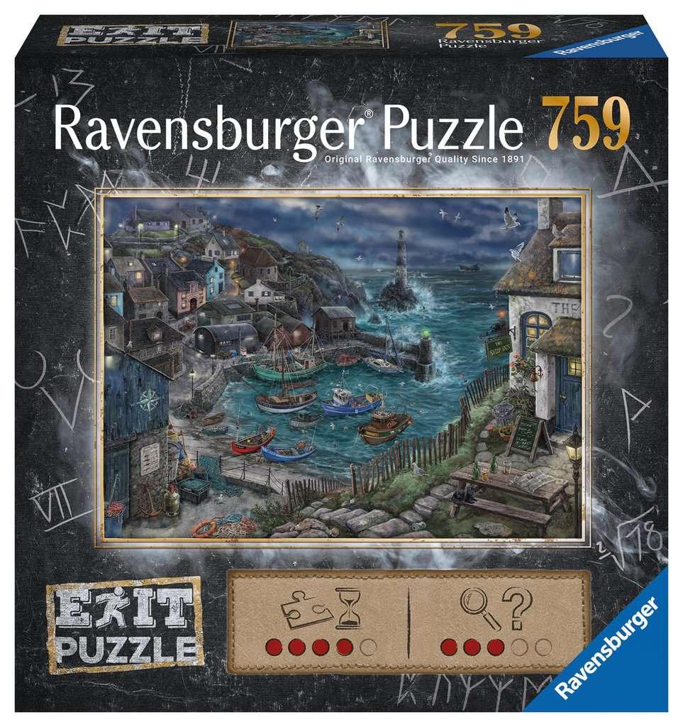 Ravensburger EXIT Puzzle - Das Fischerdorf - 759 Teile