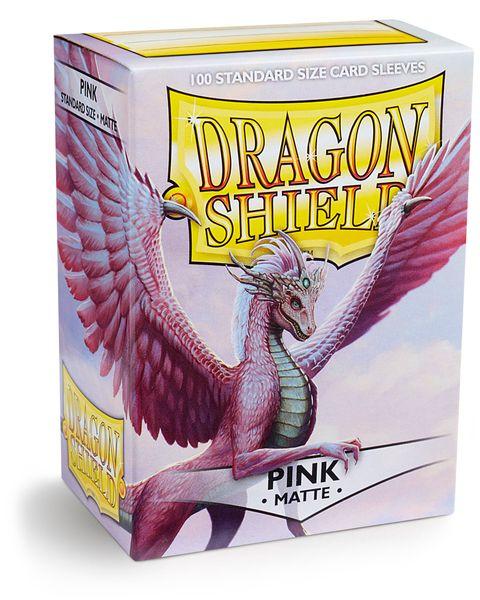 Dragon Shield - Matte Pink, Standard Size (100 Sleeves)