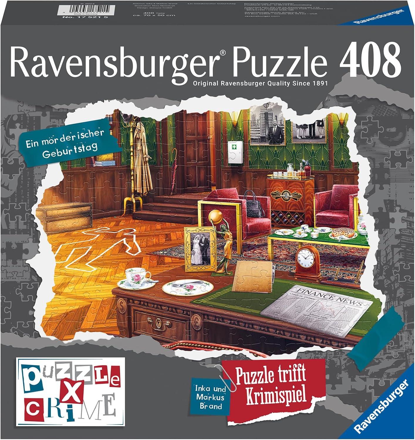Ravensburger Puzzle X Crime - Ein mörderischer Geburtstag