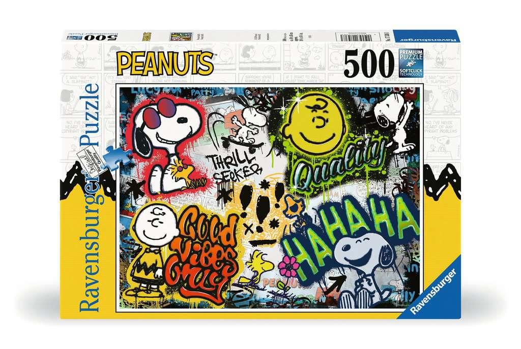 Puzzle 500 Teile - Peanuts Graffiti