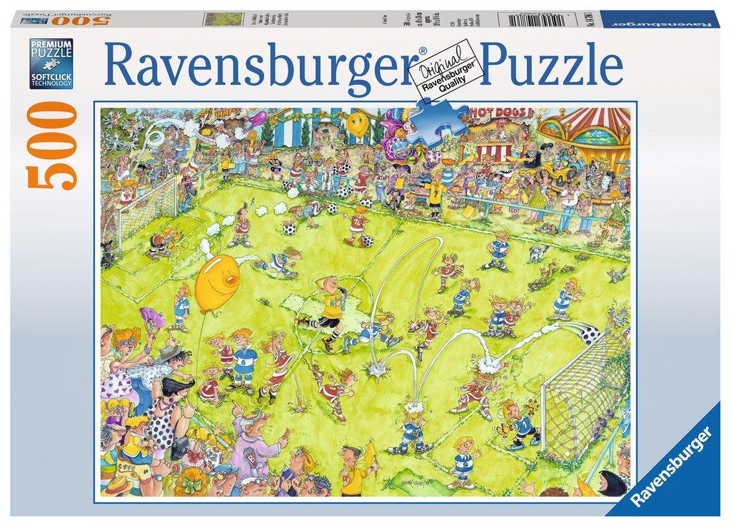 Ravensburger Puzzle - 500 Teile: Beim Fußballspiel