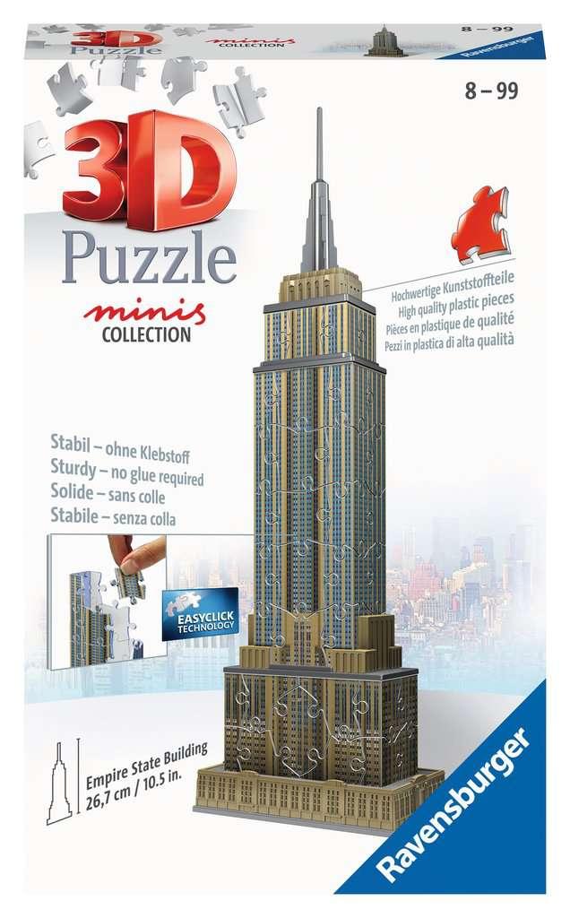 Ravensburger 3D Puzzle - Mini Collection: Empire State Building - 54 Teile