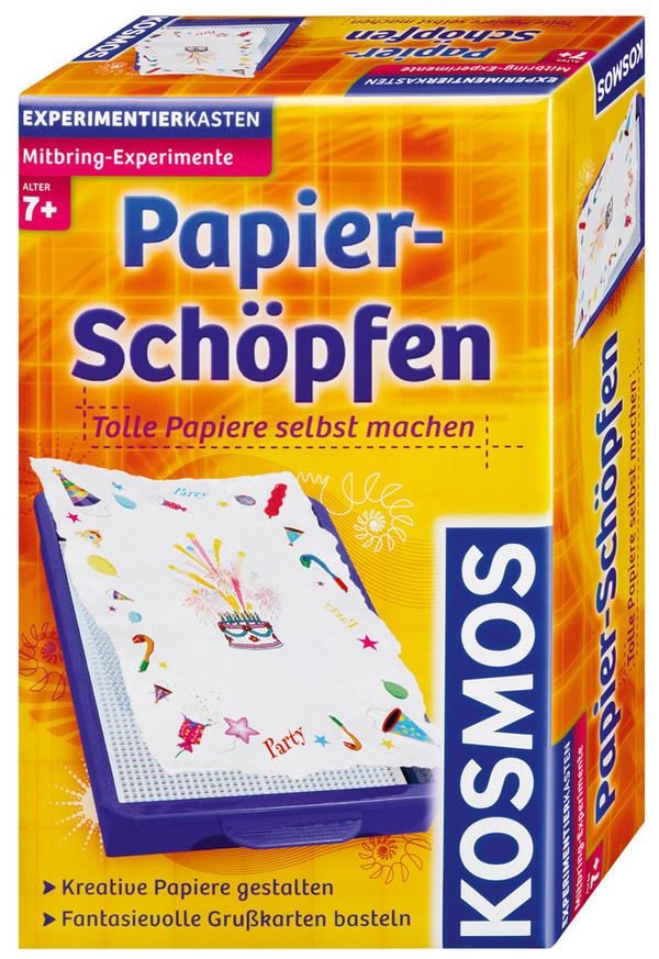 Mitbring-Experimente - Papier-Schöpfen