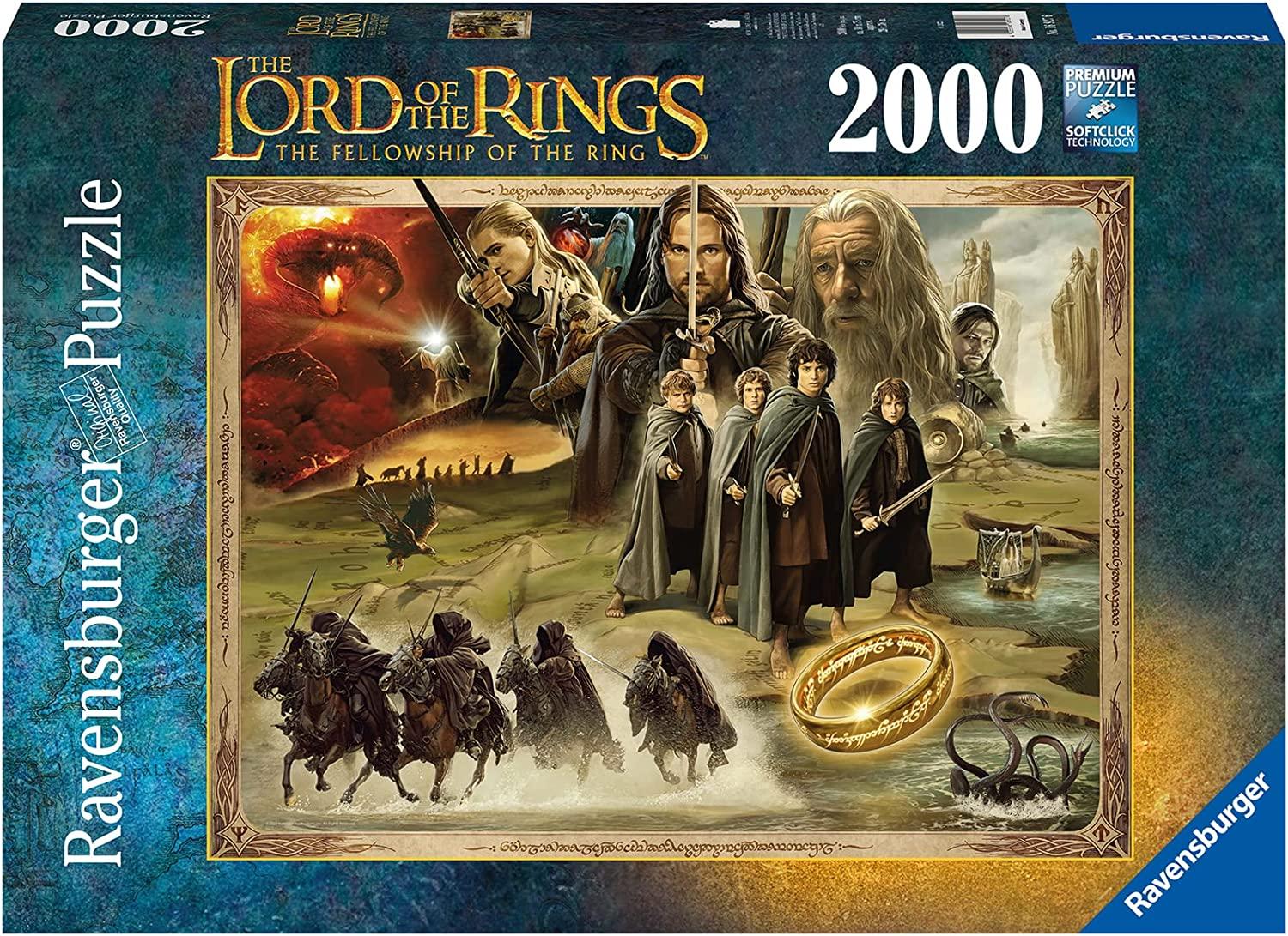 Ravensburger Puzzle - The Lord of the Rings: The Fellowship of the Ring - 2000 Teile