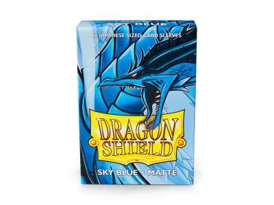 Dragon Shield - Card Sleeves: Sky Blue Matte, japanese Size (60 Sleeves)