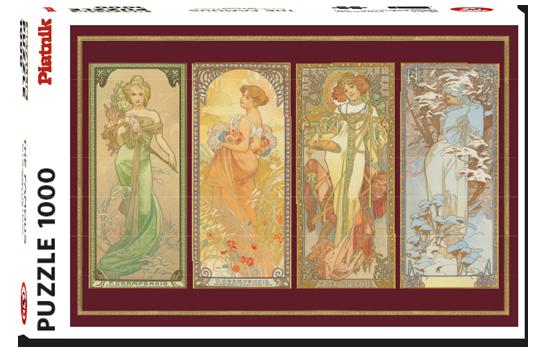 Puzzle 1000 Teile: Die 4 Jahreszeiten