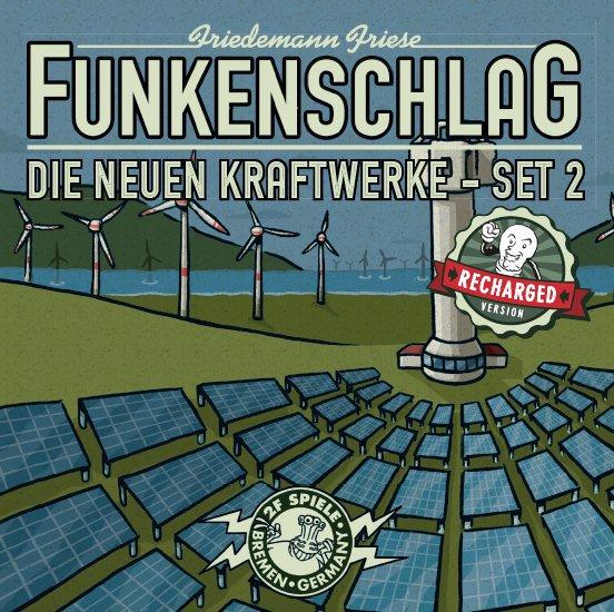 Funkenschlag - Erweiterung: Die neuen Kraftwerke Set 2 - Recharged