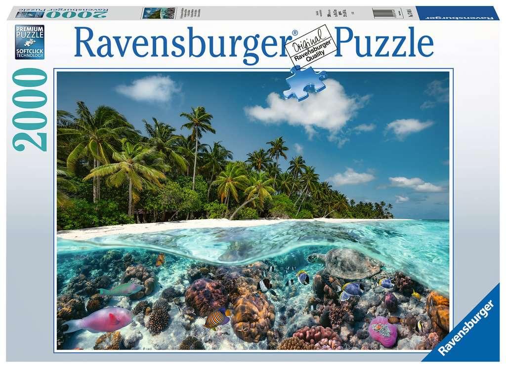 Ravensburger Puzzle - Ein Tauchgang auf den Malediven - 2000 Teile