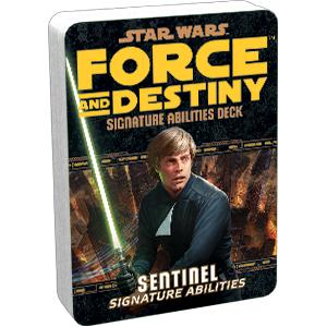 Star Wars: Force and Destiny - Signature Abilities Deck: Sentinel