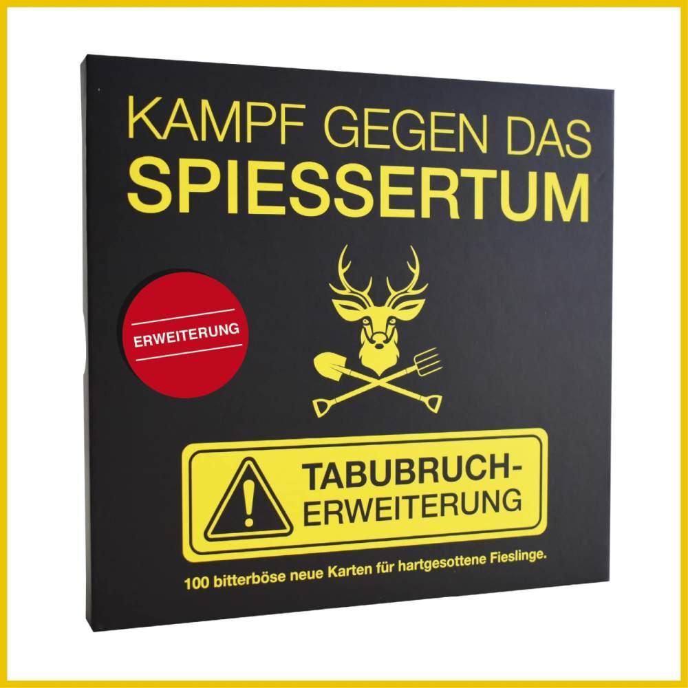 Kampf gegen das Spiessertum: Tabubruch-Erweiterung