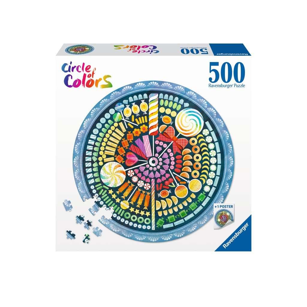 Ravensburger Puzzle - Circle of Colors: Candy - 500 Teile