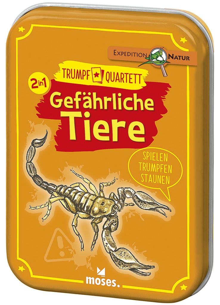 Expedition Natur - Trumpf-Quartett: Gefährliche Tiere
