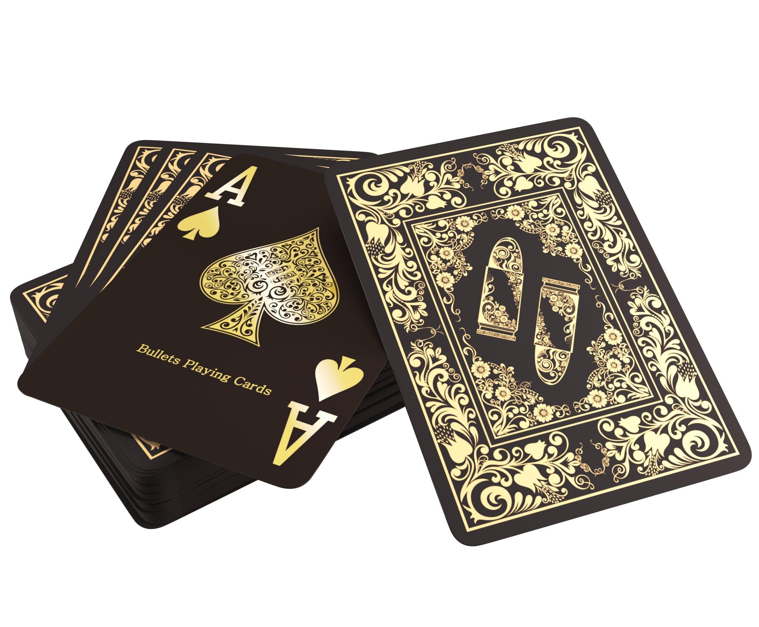 Bullets Playing Cards - Pokerkarten "Black Edition"