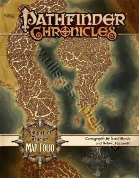 Pathfinder - Chronicles: Council of Thieves Map Folio