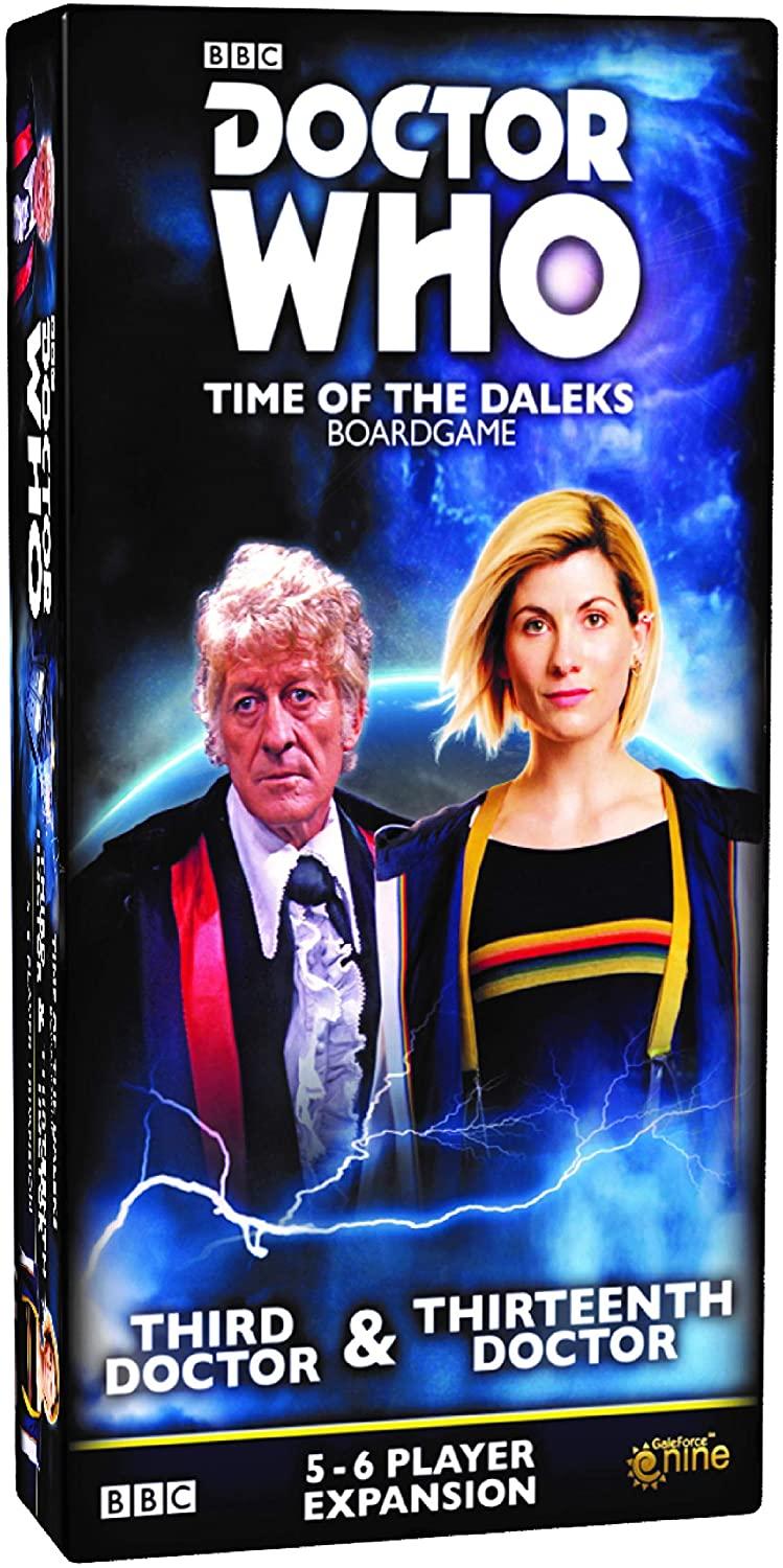 Doctor Who: Time of the Daleks - Third Doctor & Thirteenth Doctor 5-6 Player Expansion