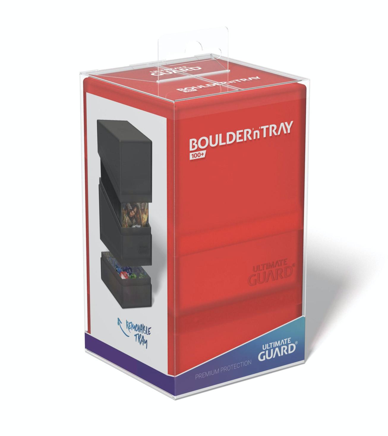 Ultimate Guard - Boulder'n'Tray Deck Case 100+, Ruby