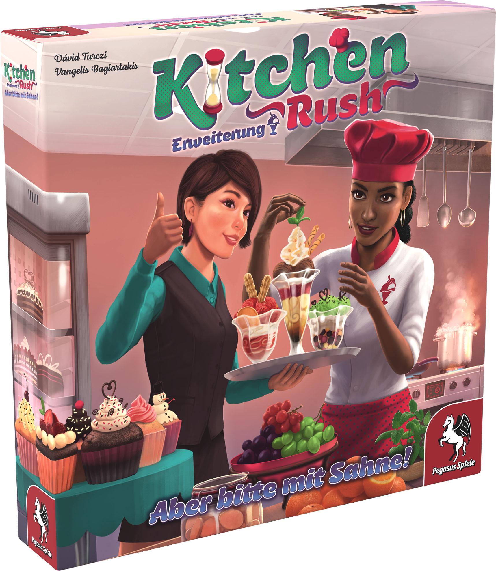 Kitchen Rush Erweiterung - Aber bitte mit Sahne!