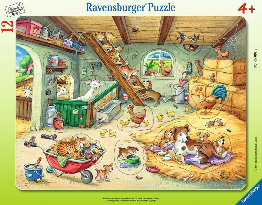 Ravensburger Kinderpuzzle - Bauernhofbewohner