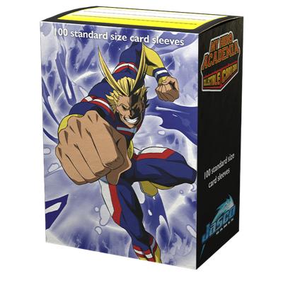 Dragon Shield - Card Sleeves: My Hero Academia All Might Punch Matte Art - Standard Size (100 Sleeves)