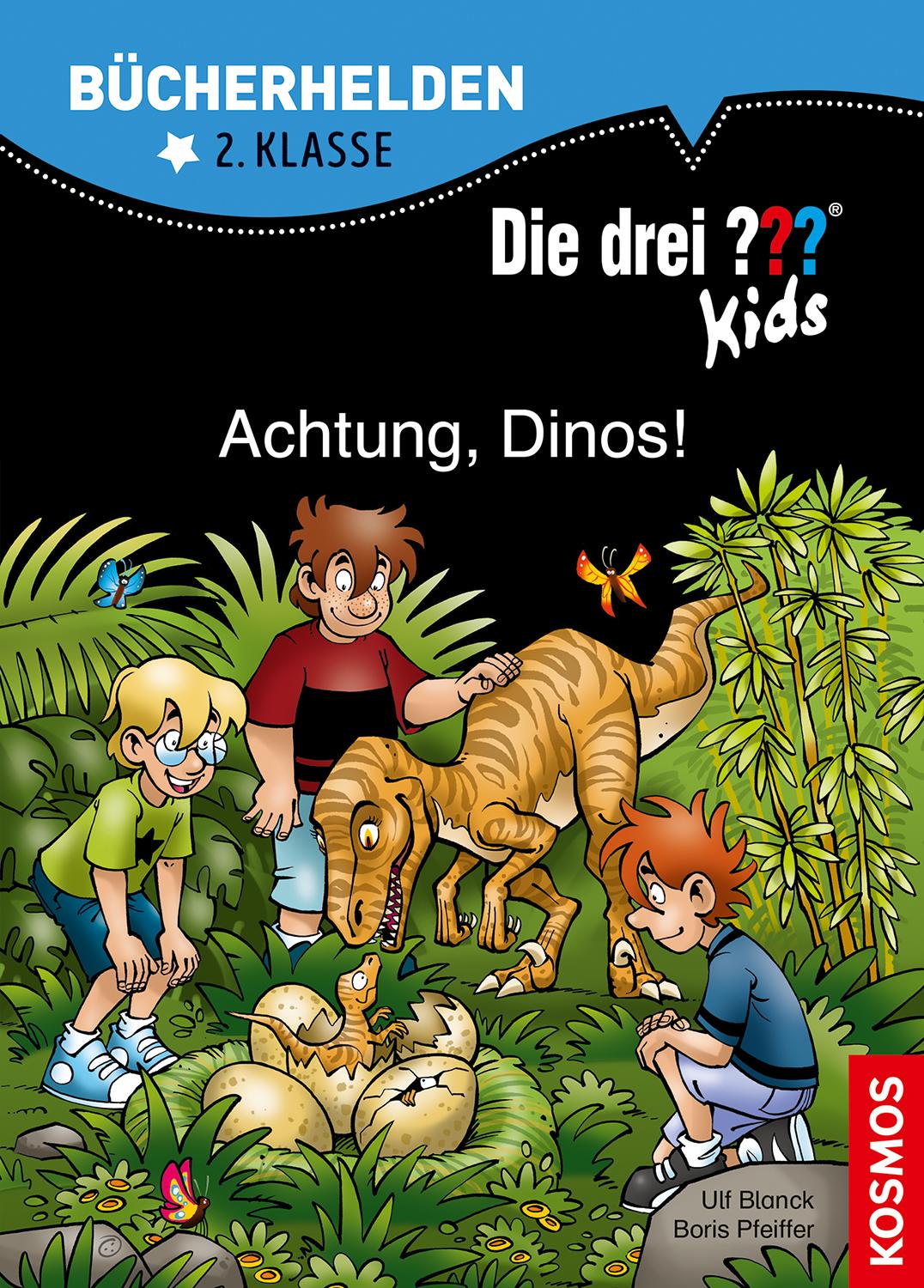 Die drei ??? Kids Buch: Achtung, Dinos!